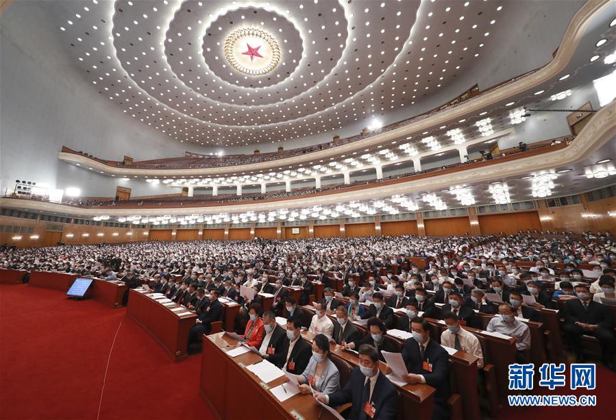 5月21日，中國人民政治協商會議第十三屆全國委員會第三次會議在北京人民大會堂開幕。 