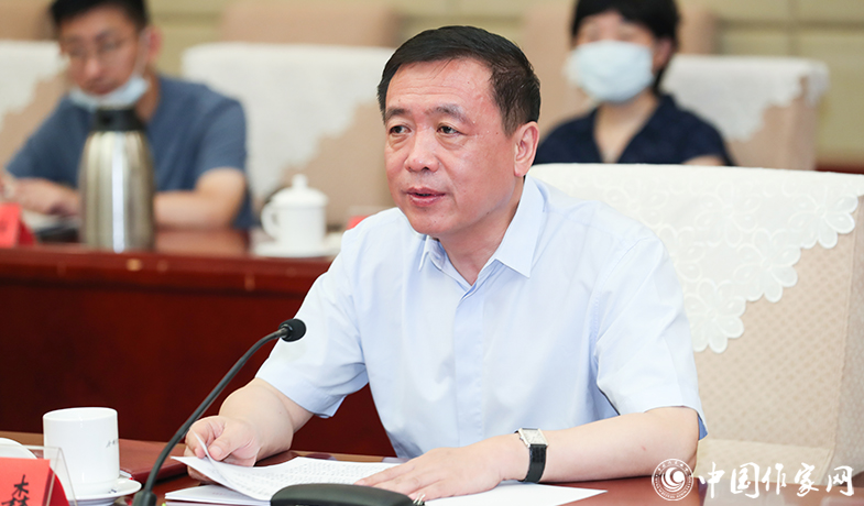 中國作協黨組書記、副主席張宏森出席會議并講話