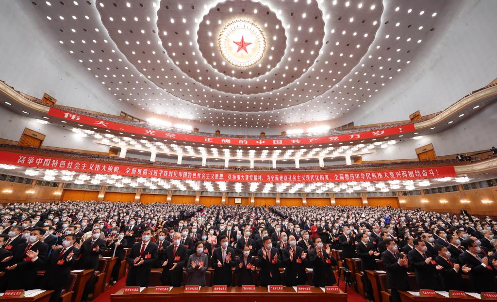 10月22日，中國共產黨第二十次全國代表大會閉幕會在北京人民大會堂舉行。