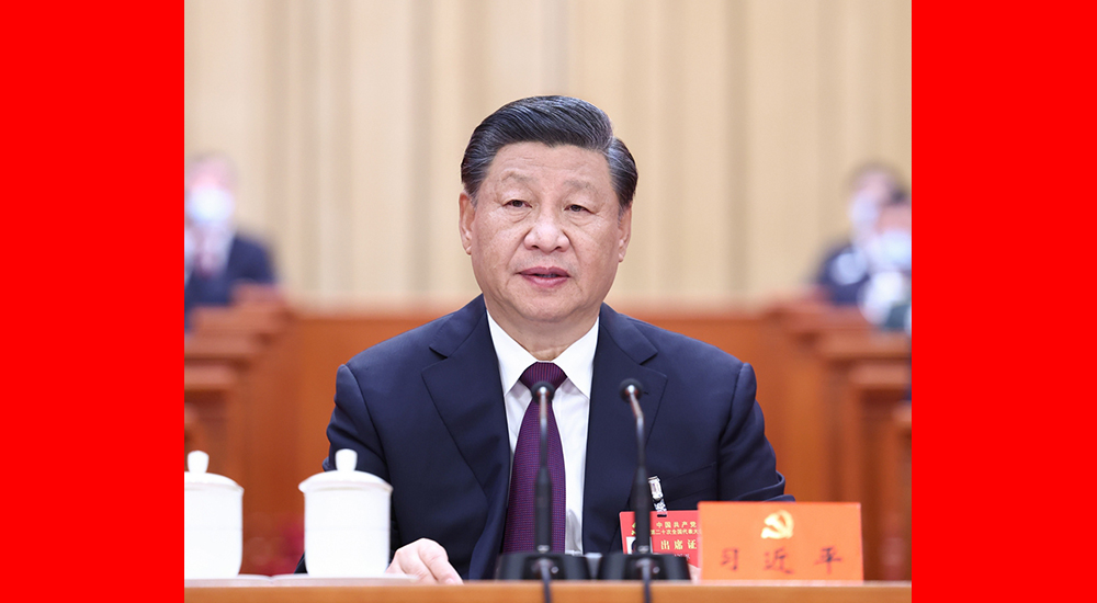 10月22日，中國共產黨第二十次全國代表大會在北京人民大會堂勝利閉幕。習近平同志主持大會。