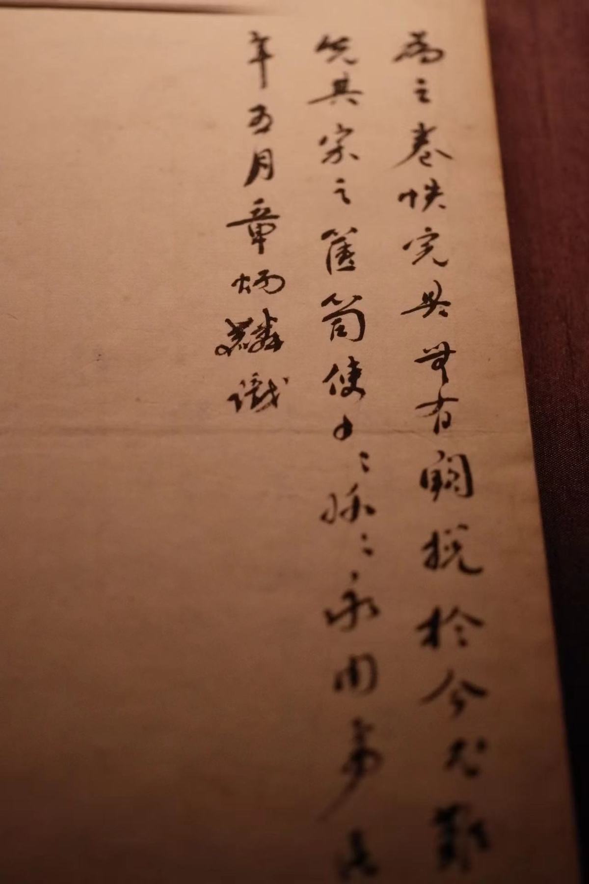 “太炎傳薪——章炳麟與蘇州展”現場 注：本文現場圖片均由澎湃新聞記者 李梅 攝