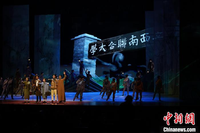 圖為演出現(xiàn)場。中新網(wǎng)記者劉冉陽 攝