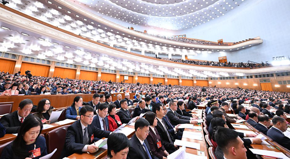 3月4日，中國人民政治協(xié)商會(huì)議第十四屆全國委員會(huì)第二次會(huì)議在北京人民大會(huì)堂開幕。