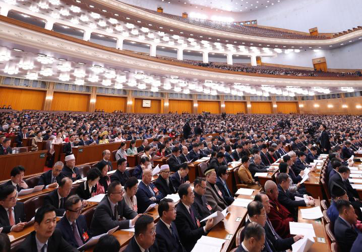 3月7日，全國政協(xié)十四屆二次會(huì)議在北京人民大會(huì)堂舉行第二次全體會(huì)議。