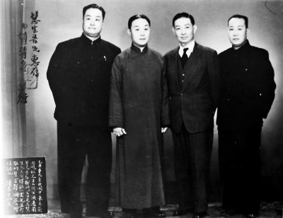京劇“四大名旦”合影（左起：程硯秋、尚小云、梅蘭芳、荀慧生） 資料圖片
