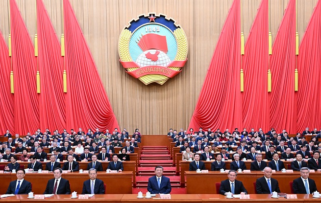 全國政協(xié)十四屆三次會議在京開幕 習近平等黨和國家領導人到會祝賀