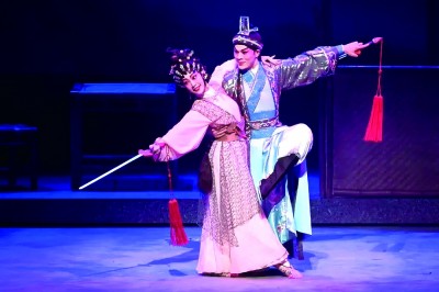 新編粵劇《竹林愛傳奇》在香港藝術節上演。資料圖片